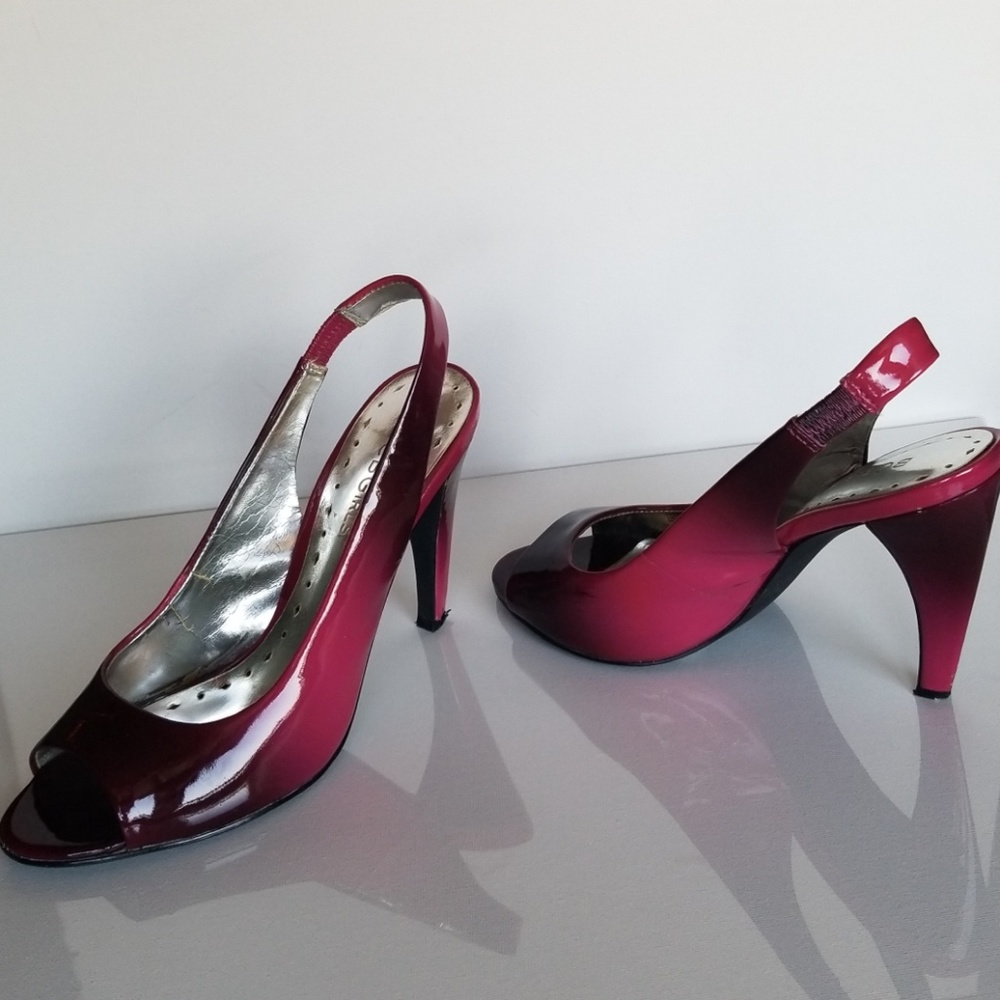 BCBGirls Pink Heels sling back size 6.5 / 36.5